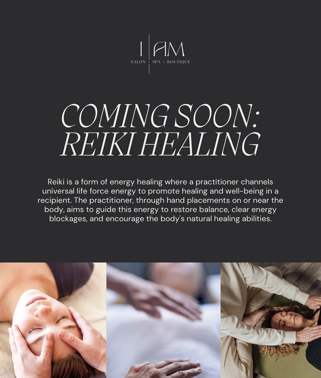 We&rsquo;re thrilled to announce that we will be offering&nbsp;Reiki energy healing&nbsp;starting July 23rd with our newest staff member Toria! ✨
 Reiki is a gentle, non-invasive energy therapy that promotes deep relaxation, stress relief, and emotio